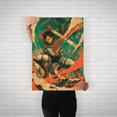 Liva Ackerman Metal Poster